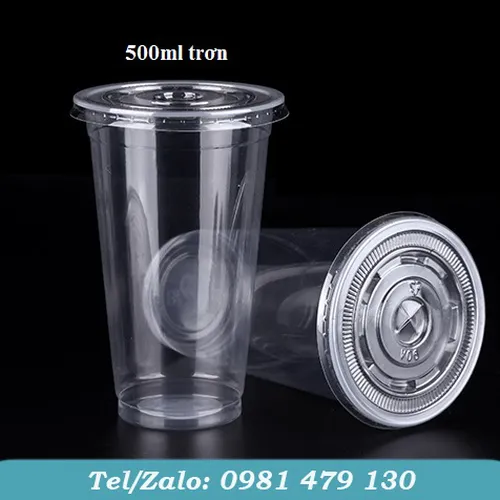 LY NHỰA PET 500ML TRƠN