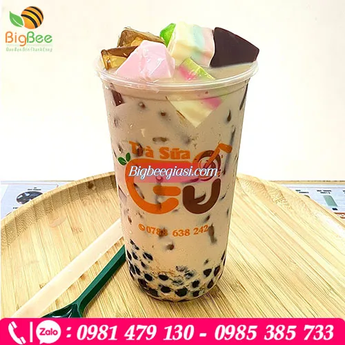 Ly bầu pp 700ml