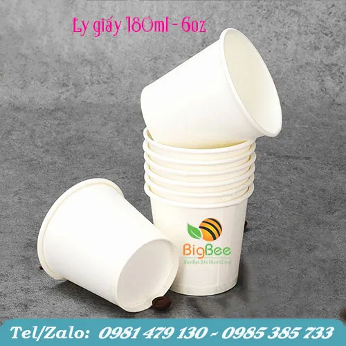 LY GIẤY TRƠN 180ML - 6OZ