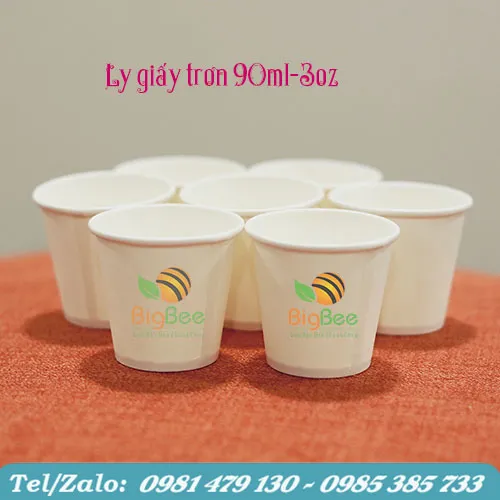 LY GIẤY TRƠN 90ML - 3OZ