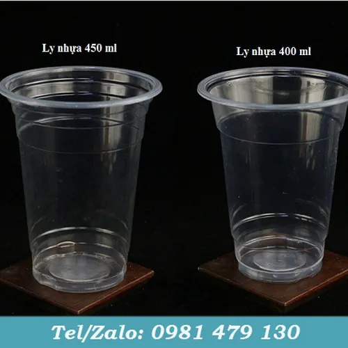 LY NHỰA PET 450ML - 400ML