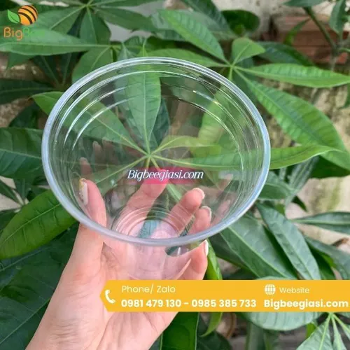 Ly Nhựa PET 500ml trơn phi 98 - Ly Cafe, Sinh Tố, Nước Ép Take Away