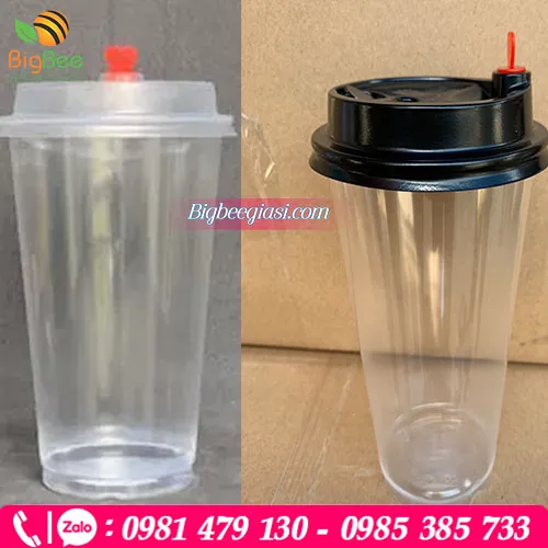 Ly nhựa pp mềm nắp nút tim 500ml