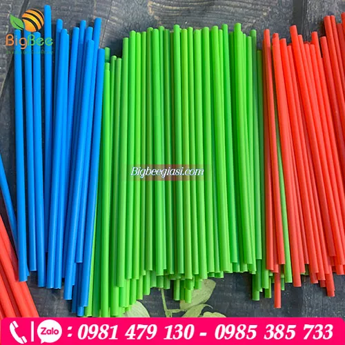 ống hút nhựa trà sữa, nước mía đủ kích thước