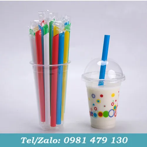 ỐNG HÚT TRÀ SỮA PHI 12 NHIỀU MÀU