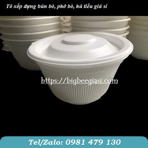 TÔ XỐP - THỐ XỐP ĐỰNG BÚN BÒ, PHỞ BÒ