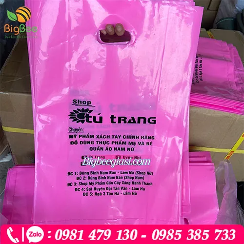 Xưởng sản xuất, in túi hột xoài cho shop thời trang, mỹ phẩm