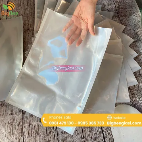 Túi 3 biên 1 mặt bạc 1 mặt trong Giá sỉ rẻ- Xưởng cung cấp Túi ghép 3 biên cao cấp chất lượng.