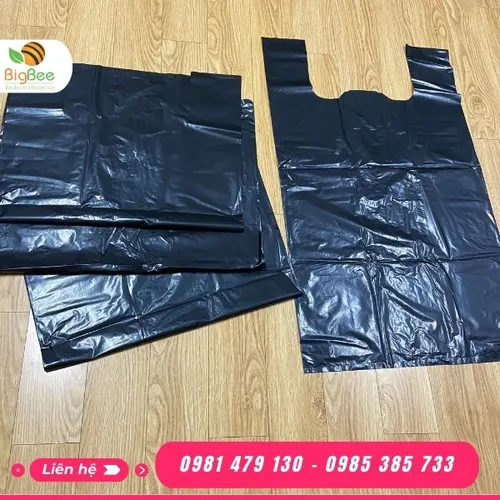 TÚI ĐỰNG RÁC MÀU ĐEN CÔNG NGHIỆP