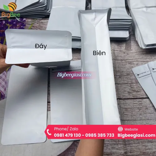 Túi Zipper 8 Biên Giá Rẻ – Nhiều Màu – Đủ Size Từ 200g đến 2kg