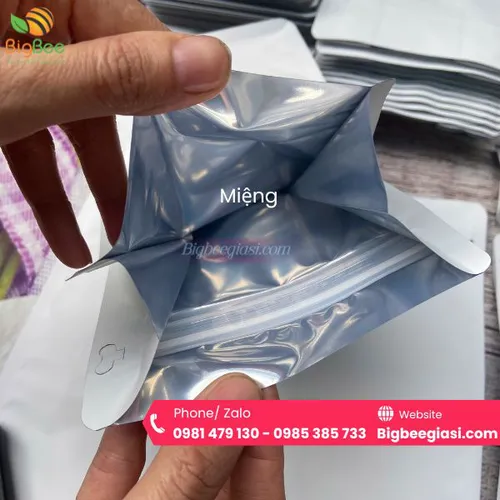 Túi Zipper 8 Biên Giá Rẻ – Nhiều Màu – Đủ Size Từ 200g đến 2kg