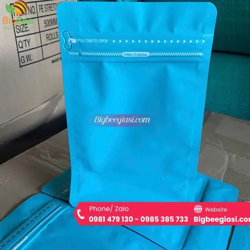 Túi Zipper 8 Biên Giá Rẻ – Nhiều Màu – Đủ Size Từ 200g đến 2kg