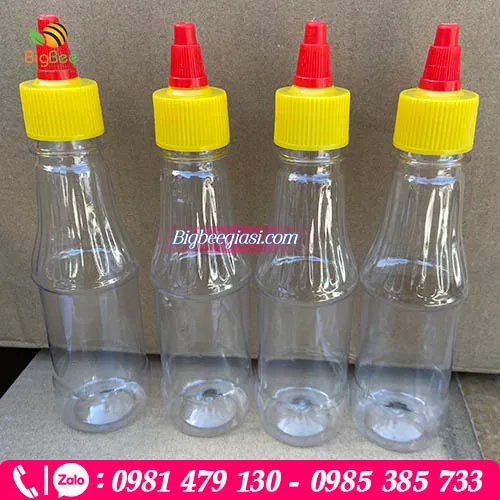 Vỏ Chai đựng tương ớt, tương cà 