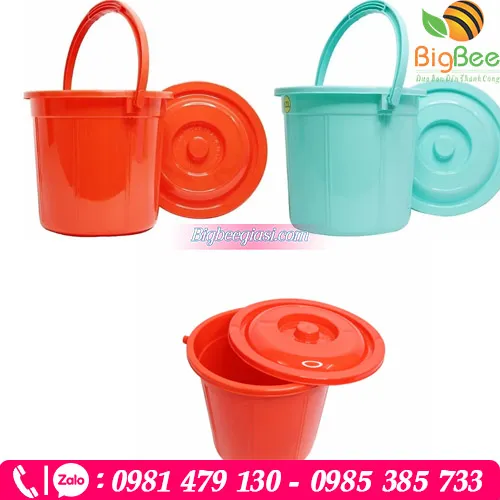Xô nhựa có nắp