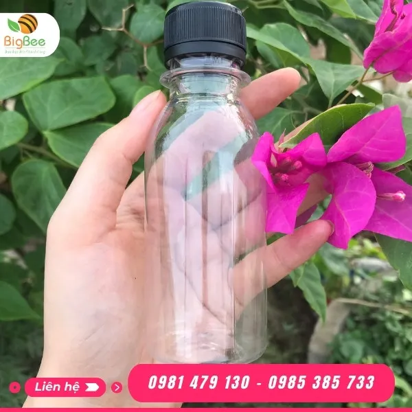 CHAI NHỰA PET TRÒN 220ML