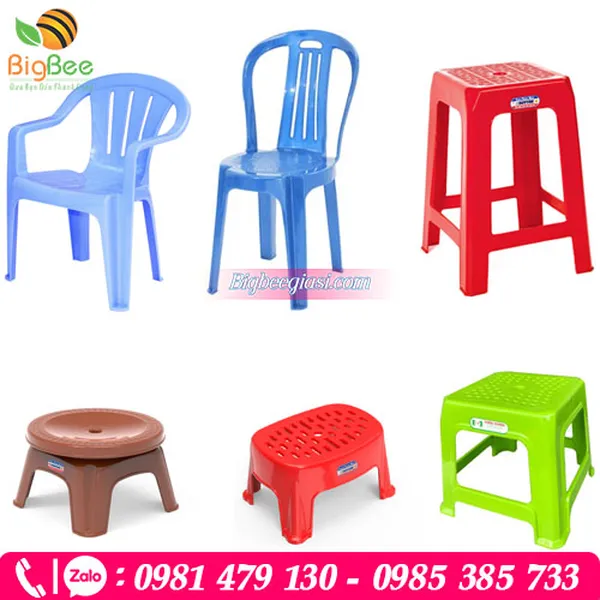 Ghế nhựa cho quán ăn, gia đình, đám tiệc