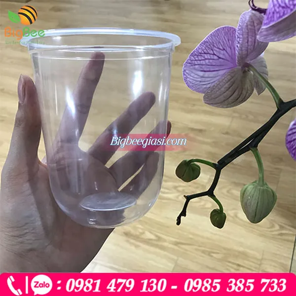 Ly Nhựa PP Đáy Bầu 500ml