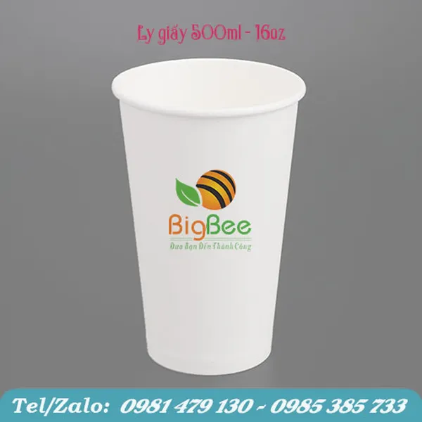 LY GIẤY TRƠN 500ML - 16OZ