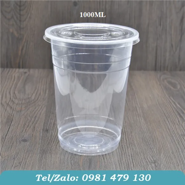 LY NHỰA PET 1000ML ĐỰNG TRÀ TẮC, NƯỚC DỪA