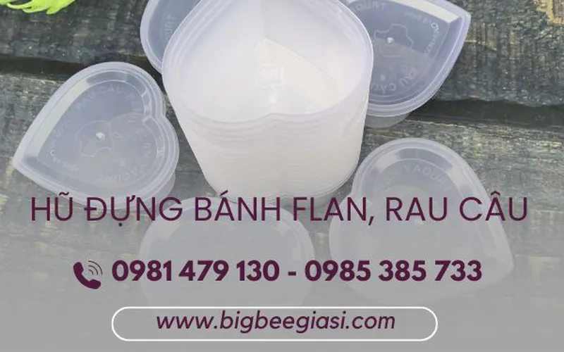 Hũ làm bánh flan, đựng nước chấm 30ml, 50ml, 100ml, 120ml Gía Sỉ HCM