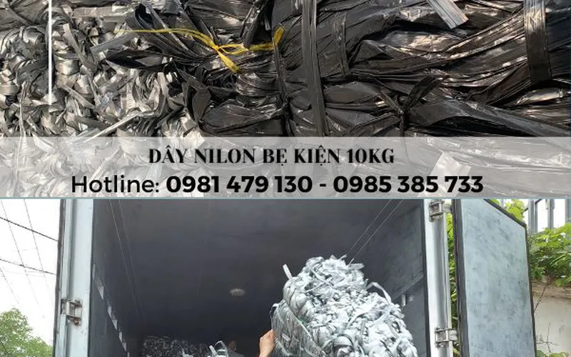 Địa chỉ cung cấp dây nilon bẹ bản 15mm, kiện 10kg giá rẻ tại Tp HCM