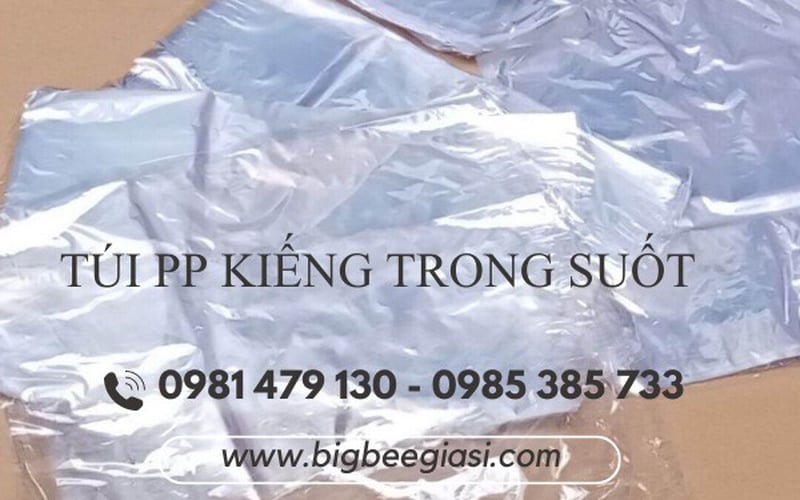 Túi PP kiếng - Túi bóng kiếng giá rẻ đủ size tại xưởng TpHCM