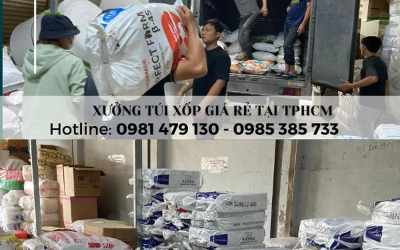 Phân phối các loại bao bì túi nilon túi pe, túi pp, túi hột xoài chất lượng giá rẻ tại TPHCM