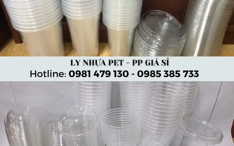 Ly nhựa PET - ly nhựa PP là gì? Địa chỉ phân phối sỉ ly nhựa dùng 1 lần TP.HCM