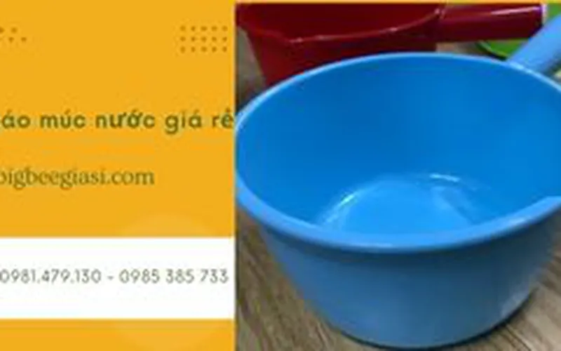 Ca múc nước giá rẻ tốt nhất cho đại lý