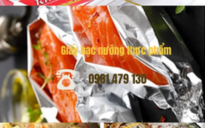 Mua giấy bạc nướng thực phẩm ở đâu giá rẻ?