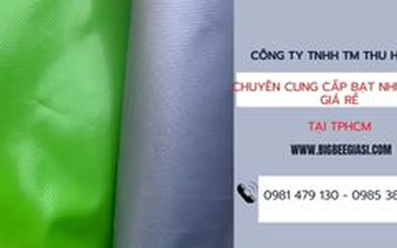 Bạt nhựa 2 da đủ màu, siêu bền, giá tốt nhất TP.HCM