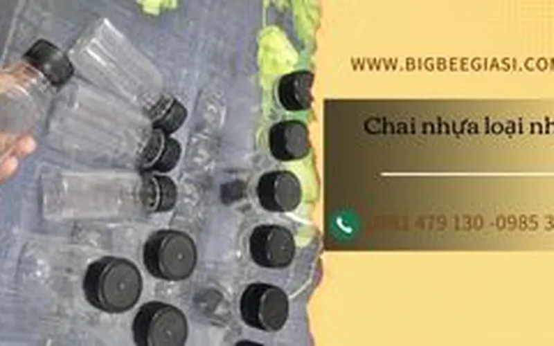 Bán chai nhựa loại nhỏ giá rẻ tại TpHCM
