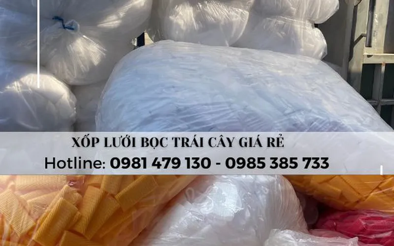 Bán lưới xốp bọc trái cây chất lượng giá rẻ TP.HCM