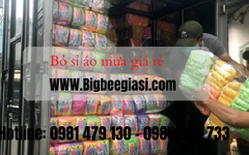 Sỉ áo mưa tiện lợi giá rẻ đủ màu tại TpHCM