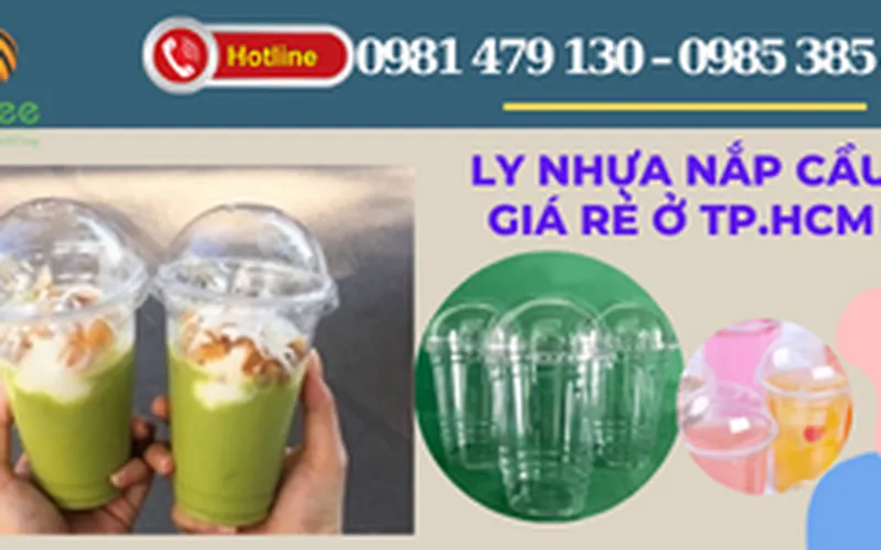 Mua sỉ ly nhựa nắp cầu ở đâu giá rẻ ở TPHCM