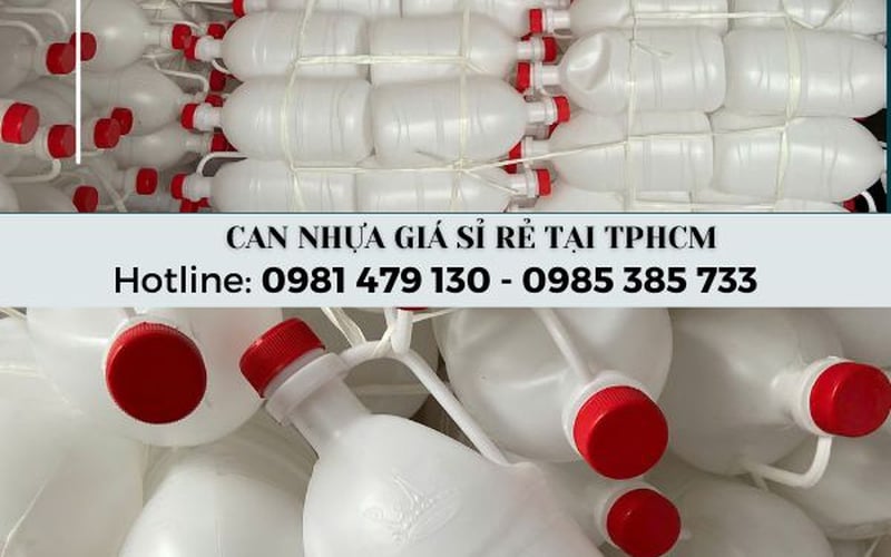 Can nhựa 2L giá rẻ, đảm bảo chất lượng, giao nhanh 