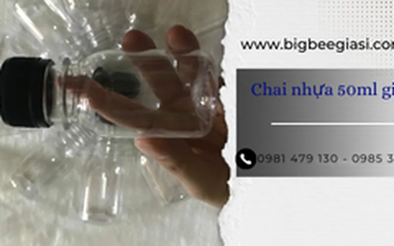Sắm Ngay Cho Mình Chai Nhựa PET 50ml Nhỏ Xinh Hết Nấc