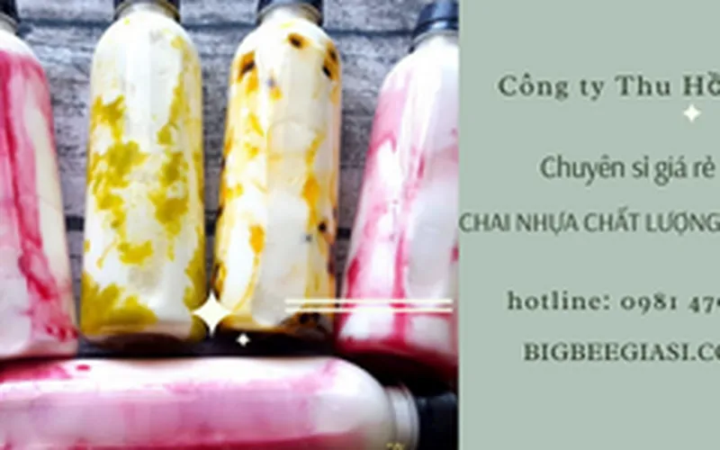 Chai Nhựa Đựng Sữa Chua Uống Giá Rẻ Chất Lượng Tại HCM