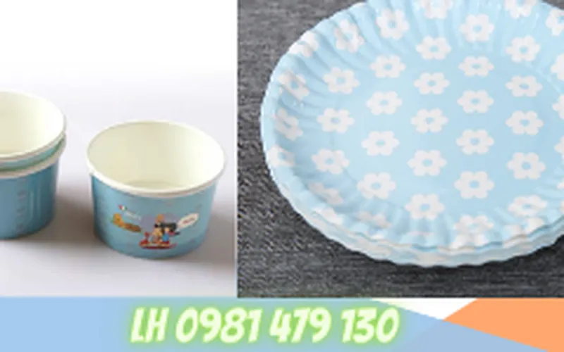 Mua chén dĩa giấy dùng 1 lần ở đâu giá rẻ