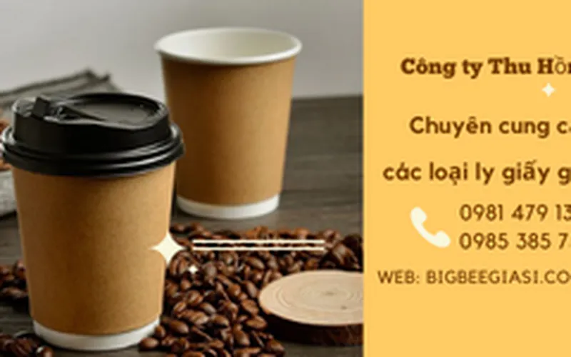 Xưởng bỏ sỉ Ly giấy 500ml - 700ml giá rẻ, uy tín TPHCM