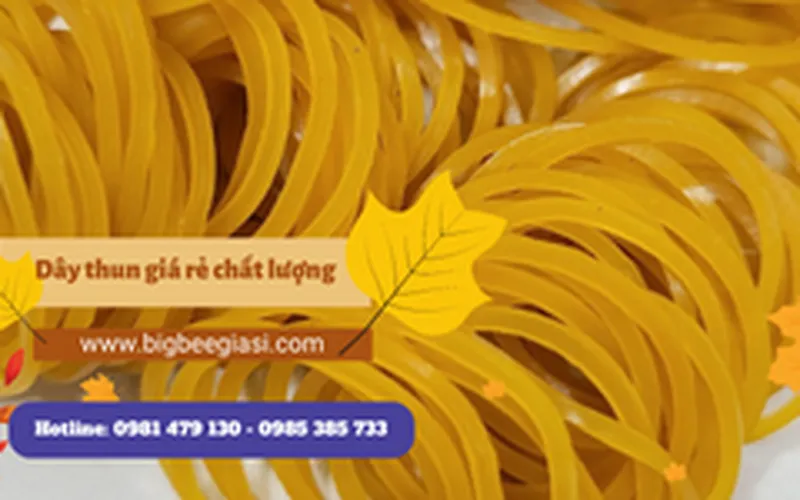 Bán giá rẻ dây thun đa dạng kích thước, màu sắc tại TpHCM