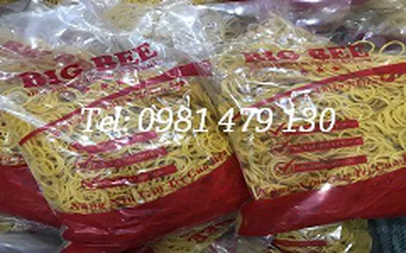 DÂY THUN CỘT MIỆNG TÚI NILON, BUỘC HÀNG GIÁ SỈ TPHCM