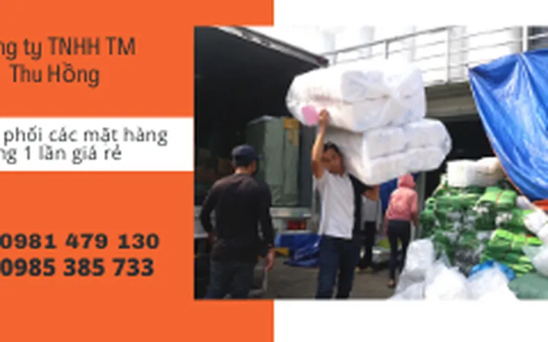 Thu Hồng giao hàng hộp xốp, bao tải, chai, lọ, hàng dùng 1 lần tại TpHCM