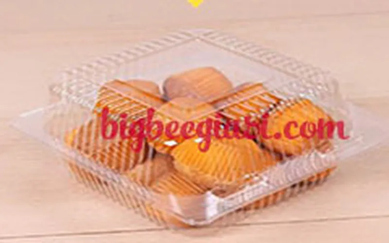 MUA HỘP NHỰA VUÔNG H127 ĐỰNG BÁNH GIÁ TỐT NHẤT