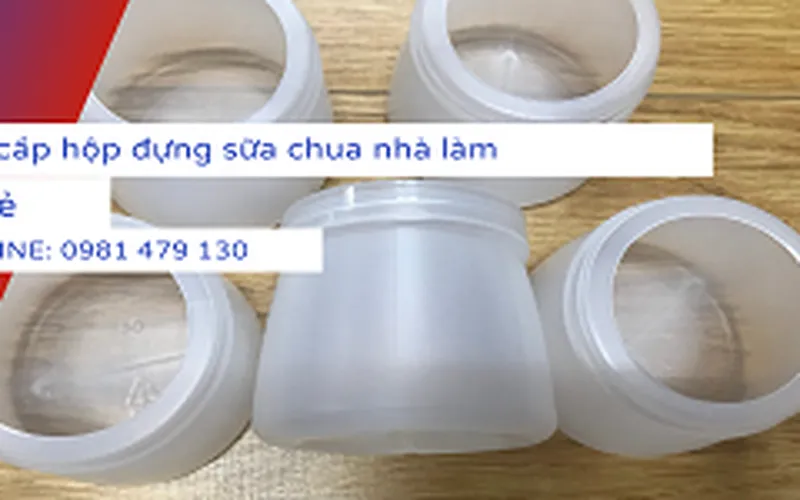 Cung cấp hộp nhựa làm sữa chua Tại Tp.HCM