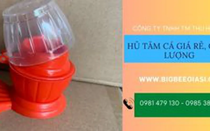 Hũ nhựa đựng tăm hình cá giá rẻ tại TpHCM
