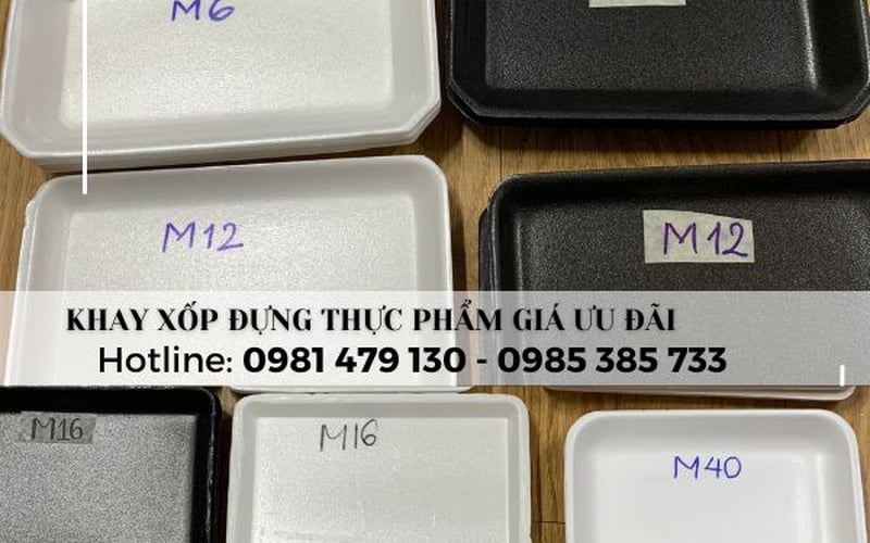 Công ty phân phối khay xốp giá rẻ tại xưởng uy tín nhất hiện nay