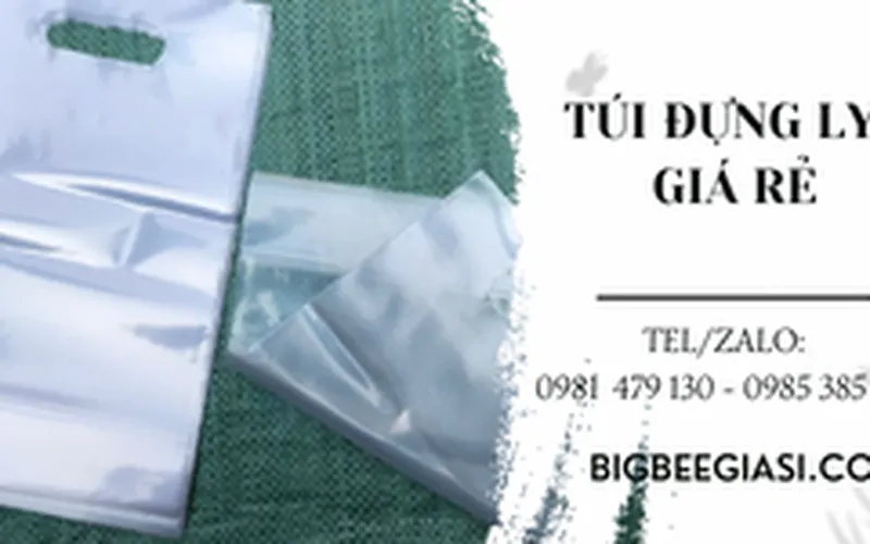 Túi đựng 1 ly trà sữa dẻo dai, chịu lực tốt.