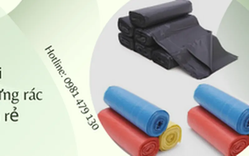 Cung cấp sỉ rẻ túi đựng rác cuộn, túi đựng rác có quai