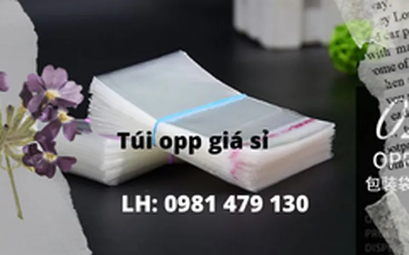 Túi opp đựng bao lì xì, khẩu trang, phụ kiện